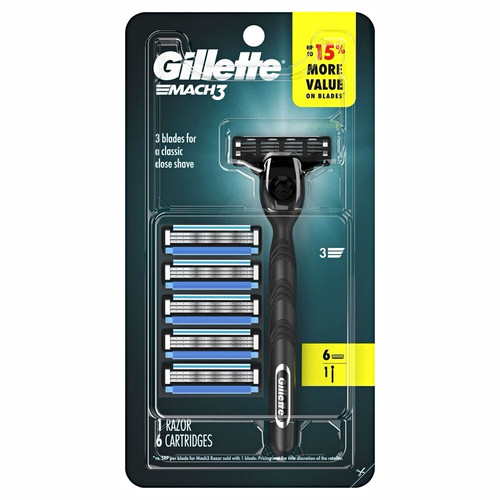 Gillette mach3 shaving - gillette,