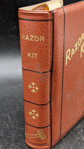 Vintage travel safety razor - vintage,
