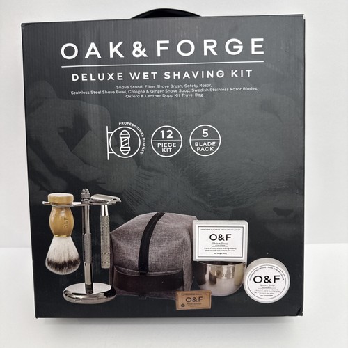 Oak forge deluxe wet shaving - &,