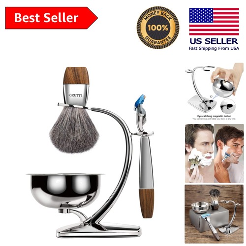 Elegant men shaving kit - shaving,