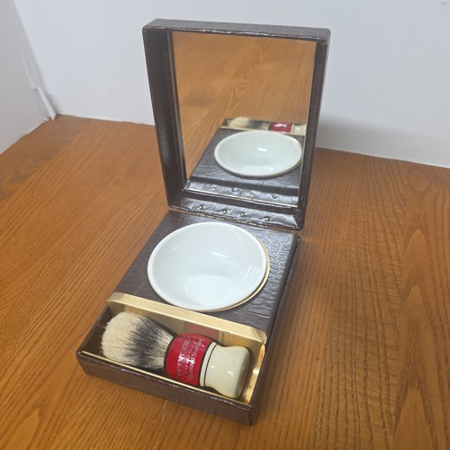 Vintage travel shaving kit - vintage,