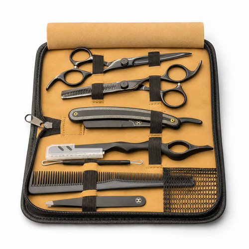 Barber kit pieces - barber,