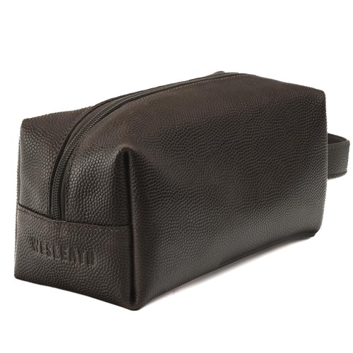 Wesleath leather toiletry bag - wesleath,