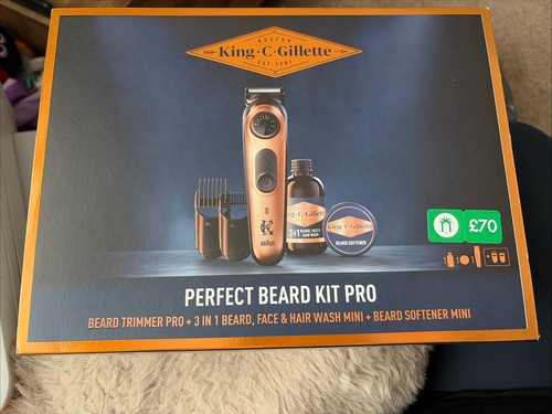 King gillette perfect beard - king, c.
