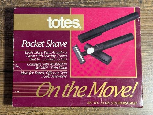 Totes pocket shave on - shave,