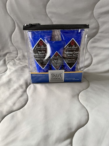 Jack black shaving kit - black, w/