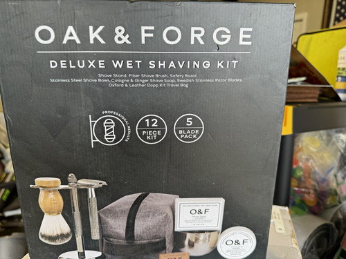 Oak forge deluxe wet shaving - deluxe,