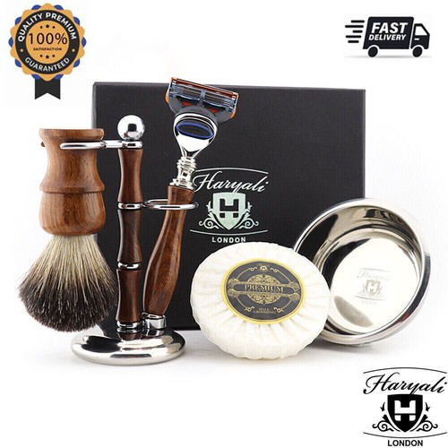Wood shaving set gift kit - wood,