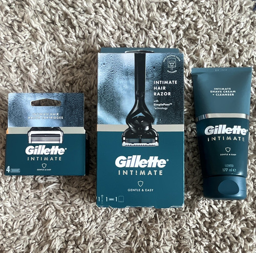 Gillette intimate shaving kit - gillette,