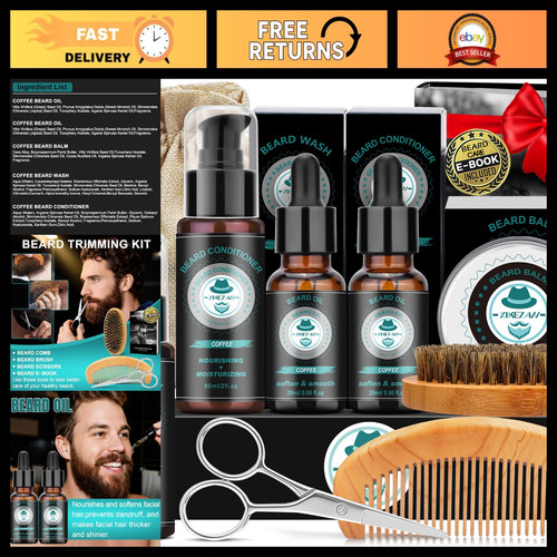 Beard grooming kit for - beard,