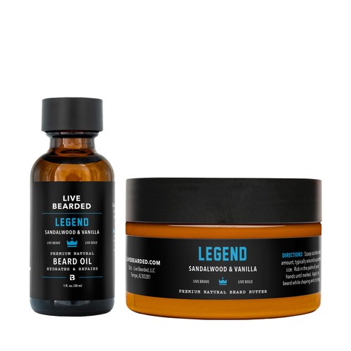Live bearded beard oil - live,