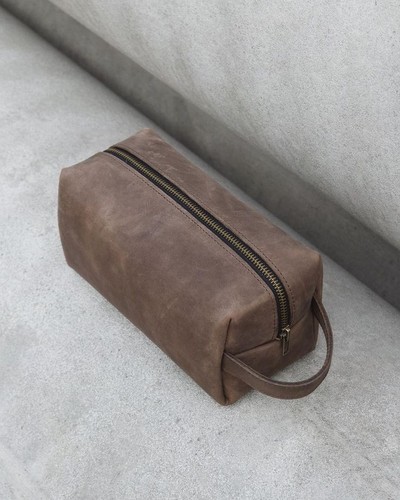 Premium genuine leather travel - leather,