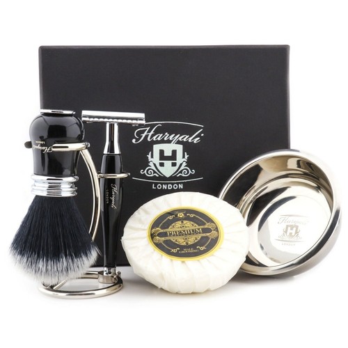 Shaving set kit black - set,