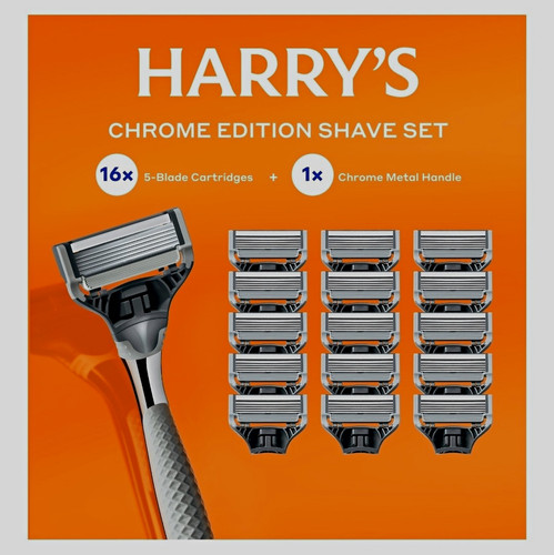 Harry chrome edition shave - edition,