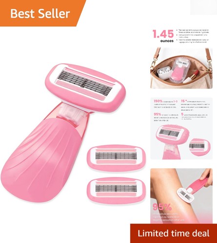 Compact women shaving - shaving, kit