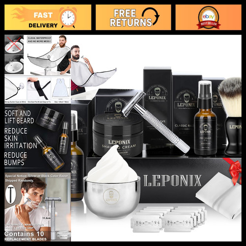 Men shaving kit safety - shaving,
