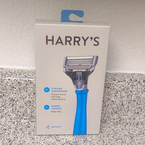 Harry shaving kit blue - kit,