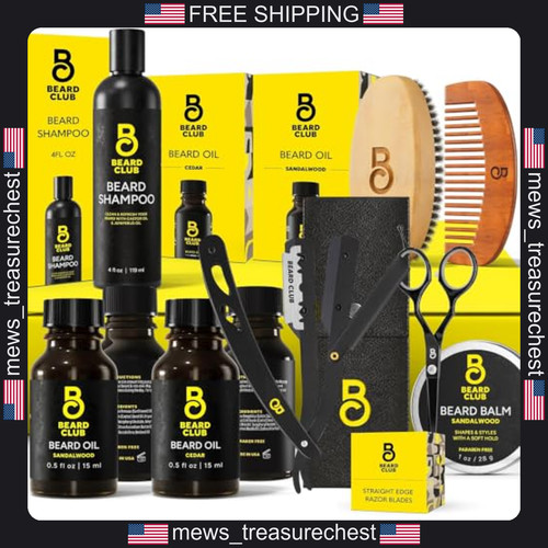 Beard grooming kit for men - kit,