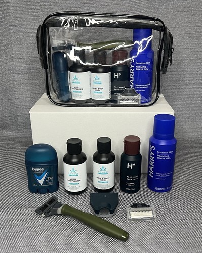 Men travel toiletries - men’s,