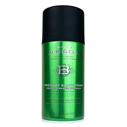 Bigelow shaving foam 5 - c.o., foam,