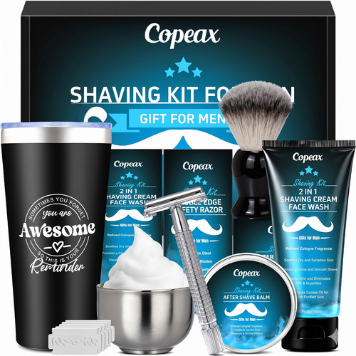 Men shaving kit gift - shaving, set