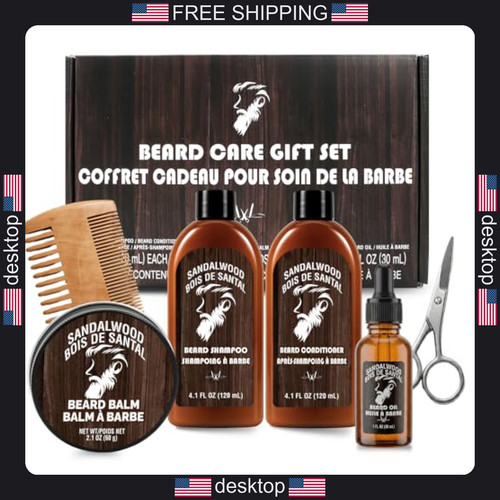 Beard care kit for men - kit,