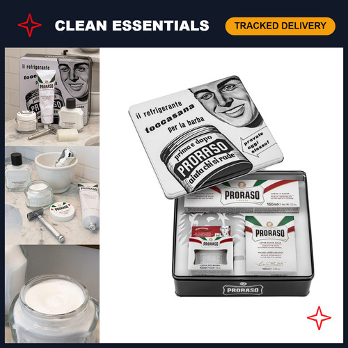 Shaving kit for sensitive skin - kit,