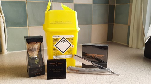 Shaving kit barbers - -,