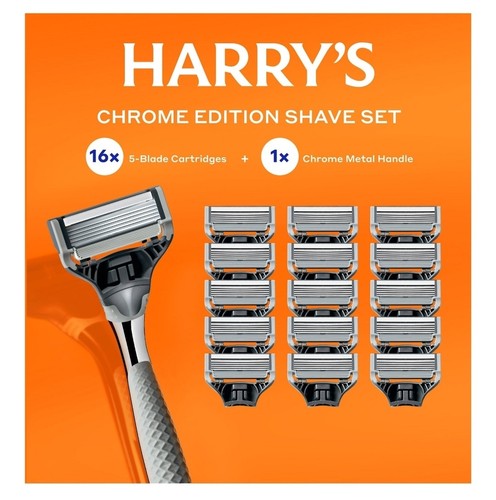 Harry chrome edition shave - harry's,