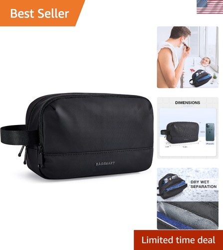 Stylish black dopp kit - dopp, |